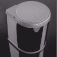 Bella Group Australia Small Black Cabinet Waste Bin 14 Liters