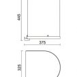 Bella Group Australia Big White Cabinet Waste Bin 30 Litres