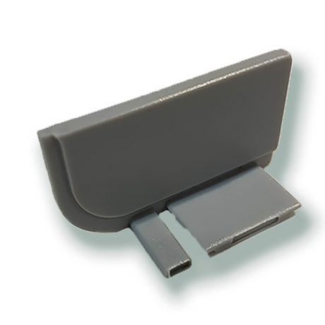 L Shaped Grey Plastic End Bella Group Australia